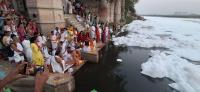 Yamuna Arati by HH Swamiji (20 March 2025)